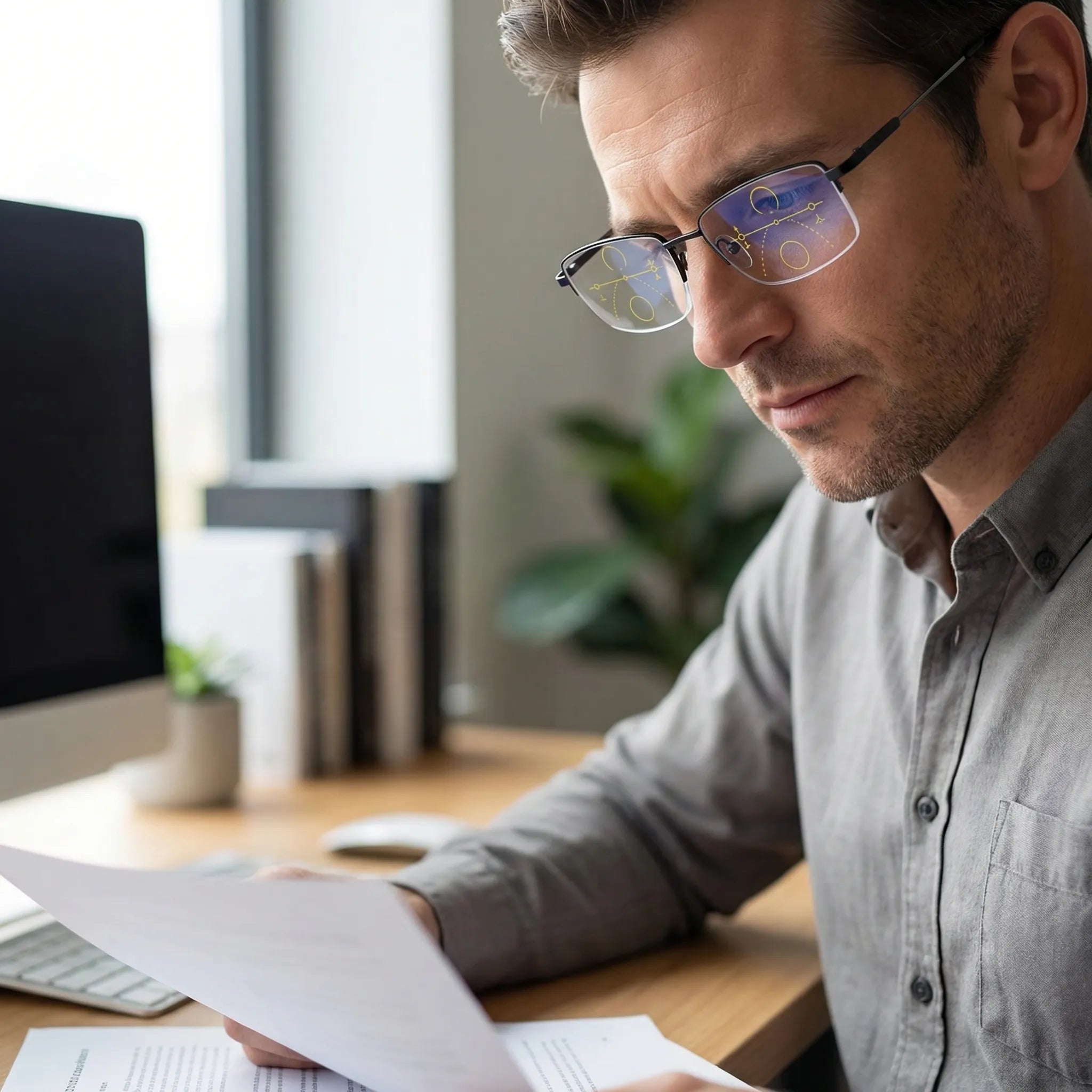 Clarevex - Multifocal Progressive Lens Glasses Decoluxe.co.uk