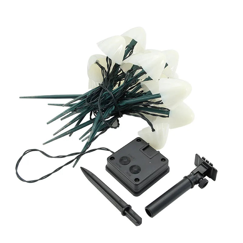 LumiGarden | Solar-Powered String Lights – Elegant Outdoor Decoration