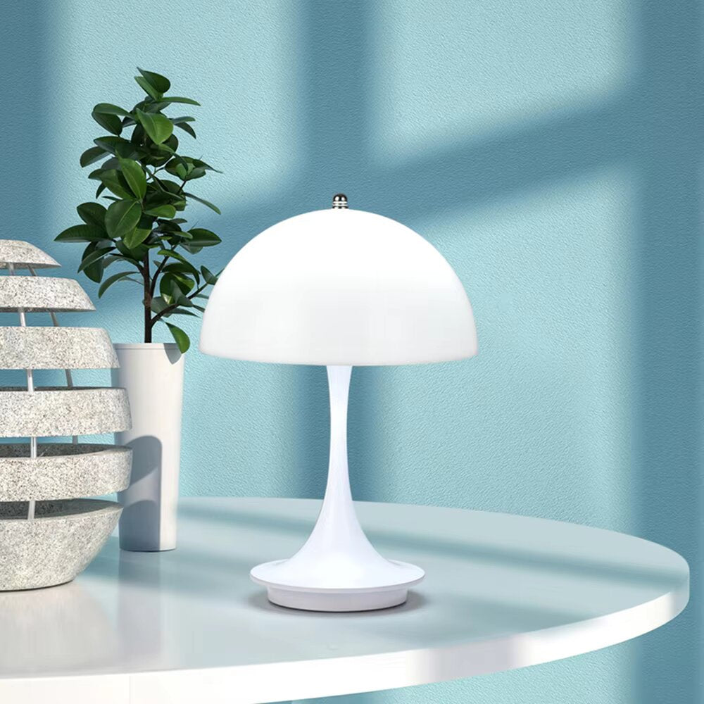 LumaMush | Wireless Mushroom Lamp – Warm Scandinavian Glow