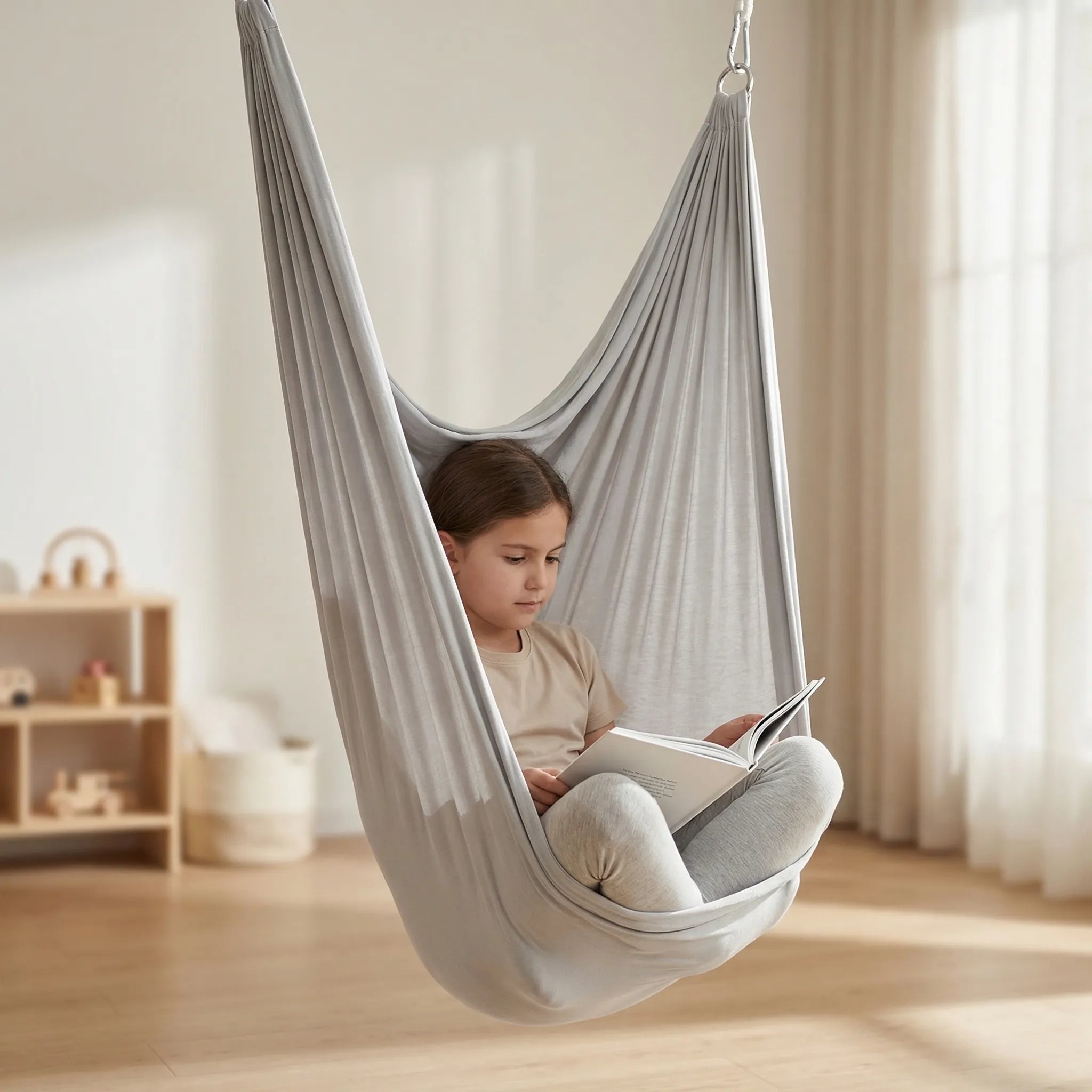 Hängende Schaukel-Pod - Kokon-Design - Innen und Außen