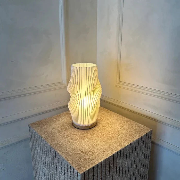 WaveCrest | USB Table Lamp – Contemporary Lighting with Elegant Design