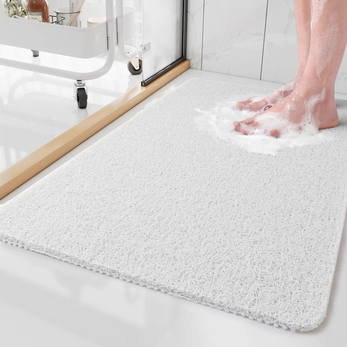 AquaEase | Bathroom Mat – Quick-Dry & Non-Slip Comfort Bath Mats & Rugs Decoluxe.co.uk