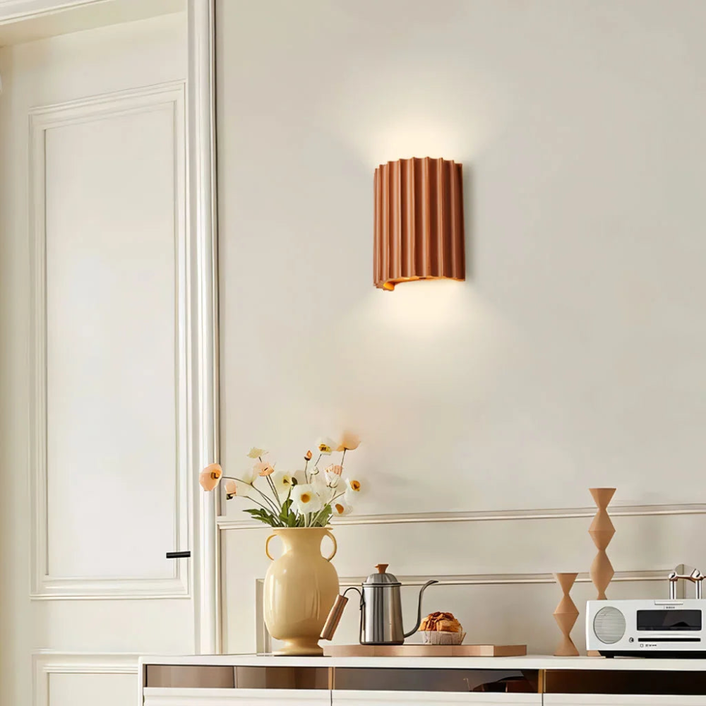 AuraLine | Wall Lamp – Unique Wave Shape for Warm Interior Ambience Wall Light Fixtures Decoluxe.co.uk
