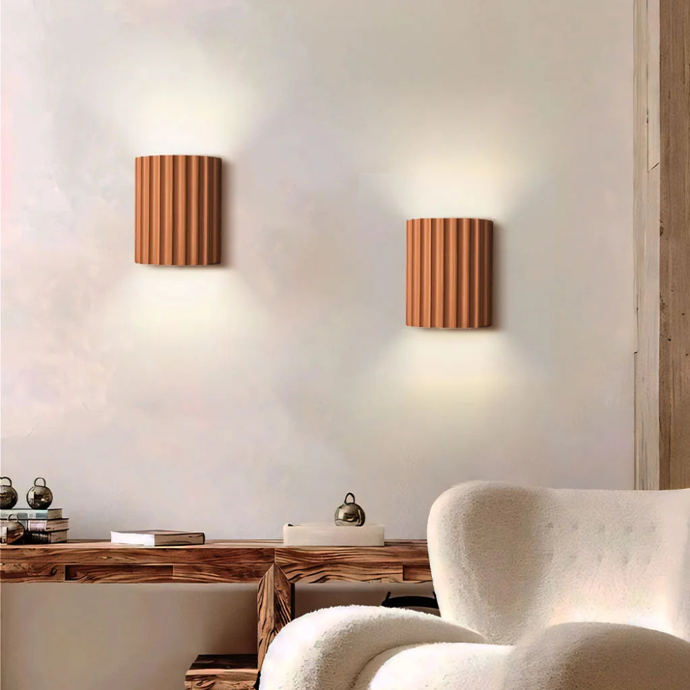 AuraLine | Wall Lamp – Unique Wave Shape for Warm Interior Ambience Wall Light Fixtures Decoluxe.co.uk