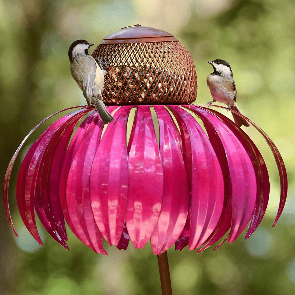 BloomPerch | Sunflower Bird Feeder – Vibrant Aesthetic Garden Decor Bird Feeders Decoluxe.co.uk
