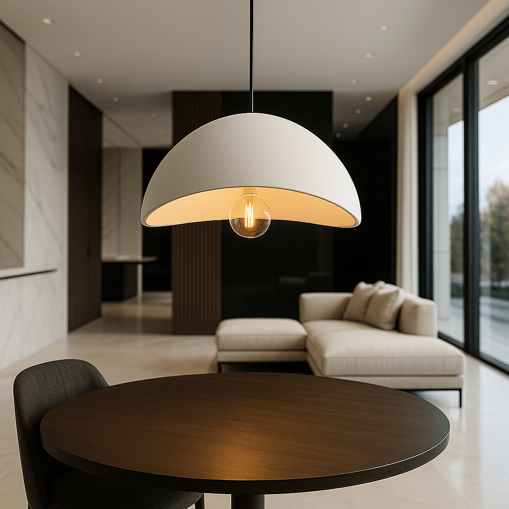 LumiVetra | Pendant Ceiling Light – Dimmable Glass Elegance