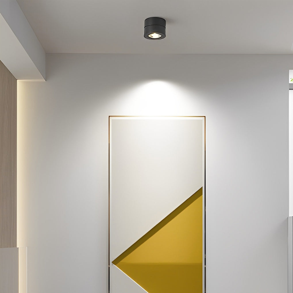 BrightArc | Ceiling Light – Adjustable Nordic Design & Modern Style Black Diameter 3.94 in (10 cm) Decoluxe.co.uk