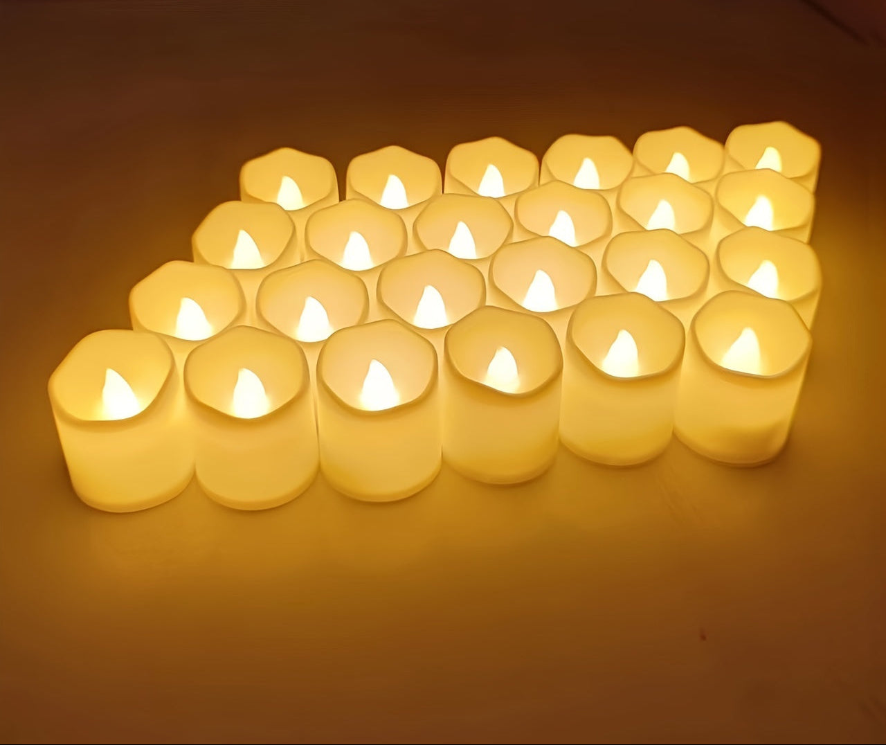 CandleLume | Flameless LED Tea Lights – Safe & Elegant Candle Glow Decoluxe.co.uk