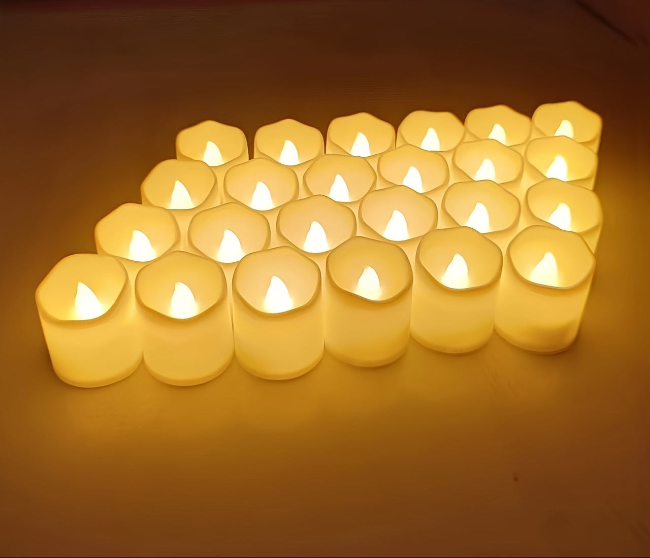 CandleLume | Flameless LED Tea Lights – Safe & Elegant Candle Glow Decoluxe.co.uk