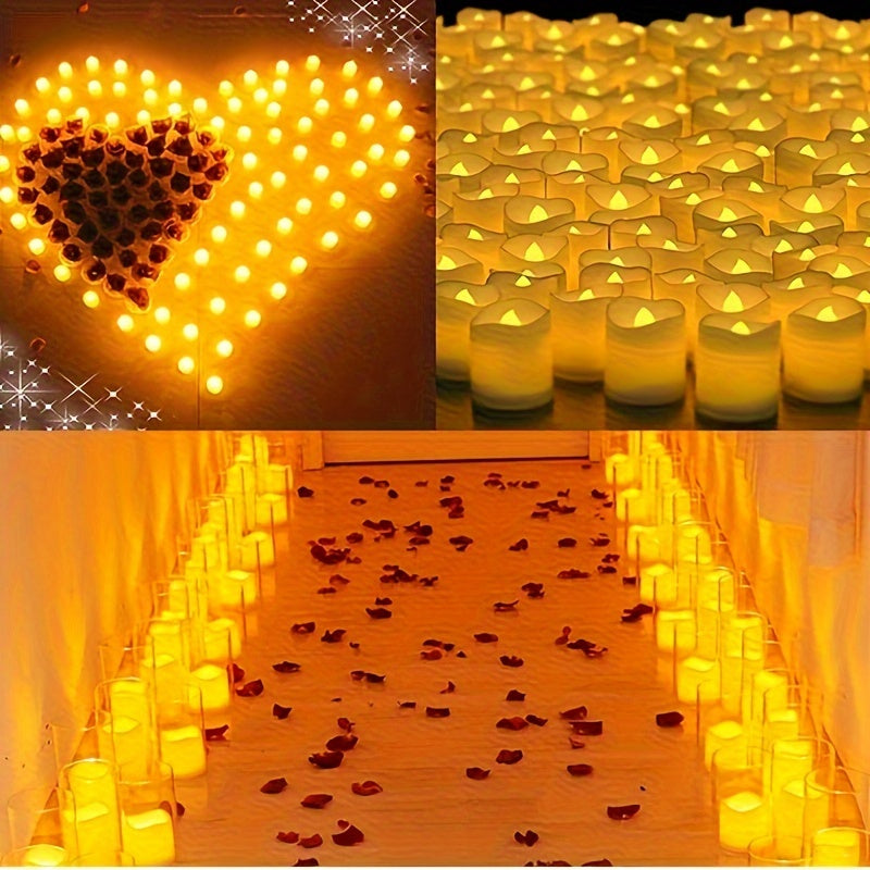 CandleLume | Flameless LED Tea Lights – Safe & Elegant Candle Glow Decoluxe.co.uk
