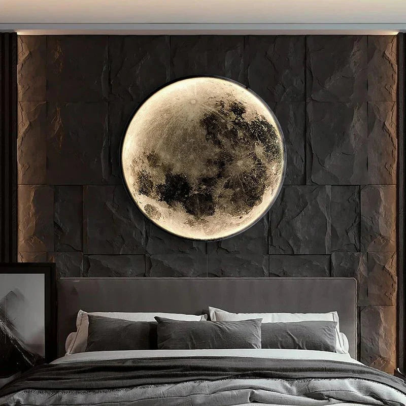 LunaGlow | LED Moon Lamp – Soothing Light for Serene Spaces