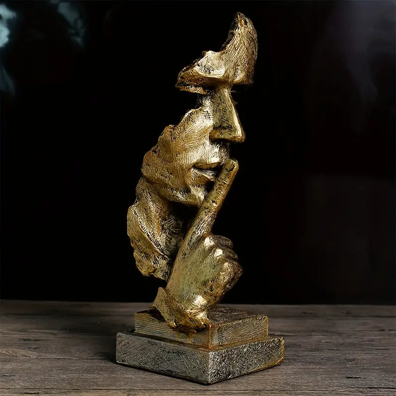 EchoArt | Abstract Statue – Retro Elegance & Unique Design Decoluxe.co.uk