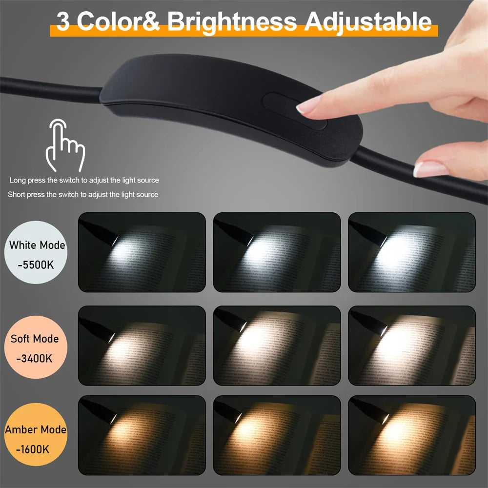 FlexiBeam | LED Neck Light – Hands-Free Eye-Friendly Reading Decoluxe.co.uk