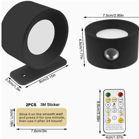 Flexilight | Cordless Magnetic Wall Light Wall Light Fixtures Decoluxe.co.uk