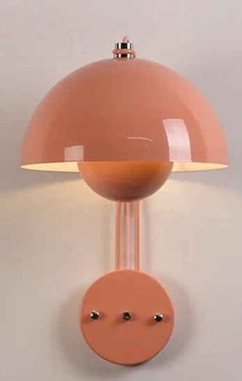 FloriaLight | LED Wall Lamp – Floral Design & Ambient Glow Pink 14.96 in × 9.84 in (38 cm × 25 cm) Decoluxe.co.uk