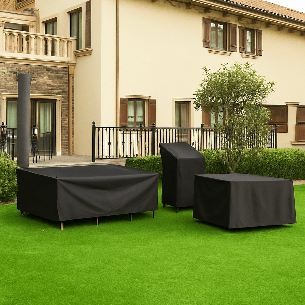 ShieldMate | Outdoor Furniture Cover – Weatherproof & UV-Resistant Design