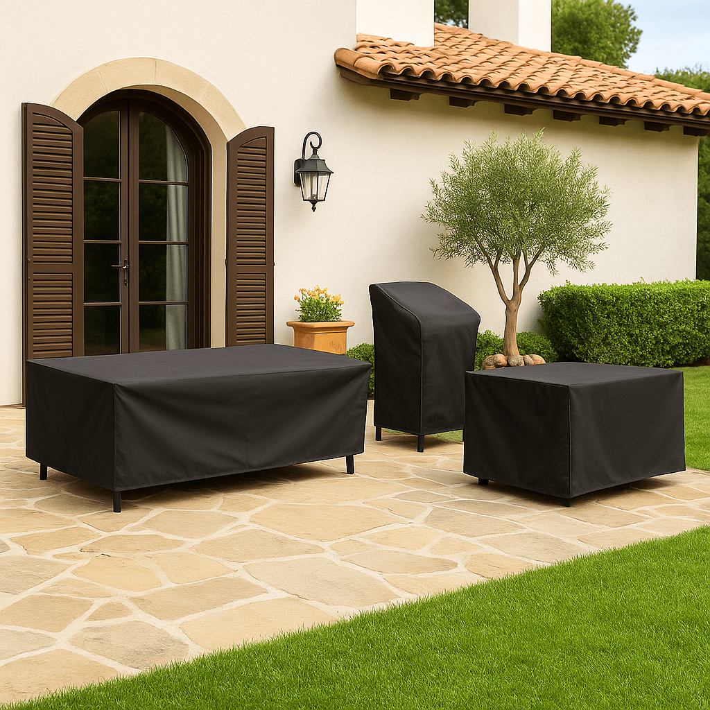 ShieldMate | Outdoor Furniture Cover – Weatherproof & UV-Resistant Design