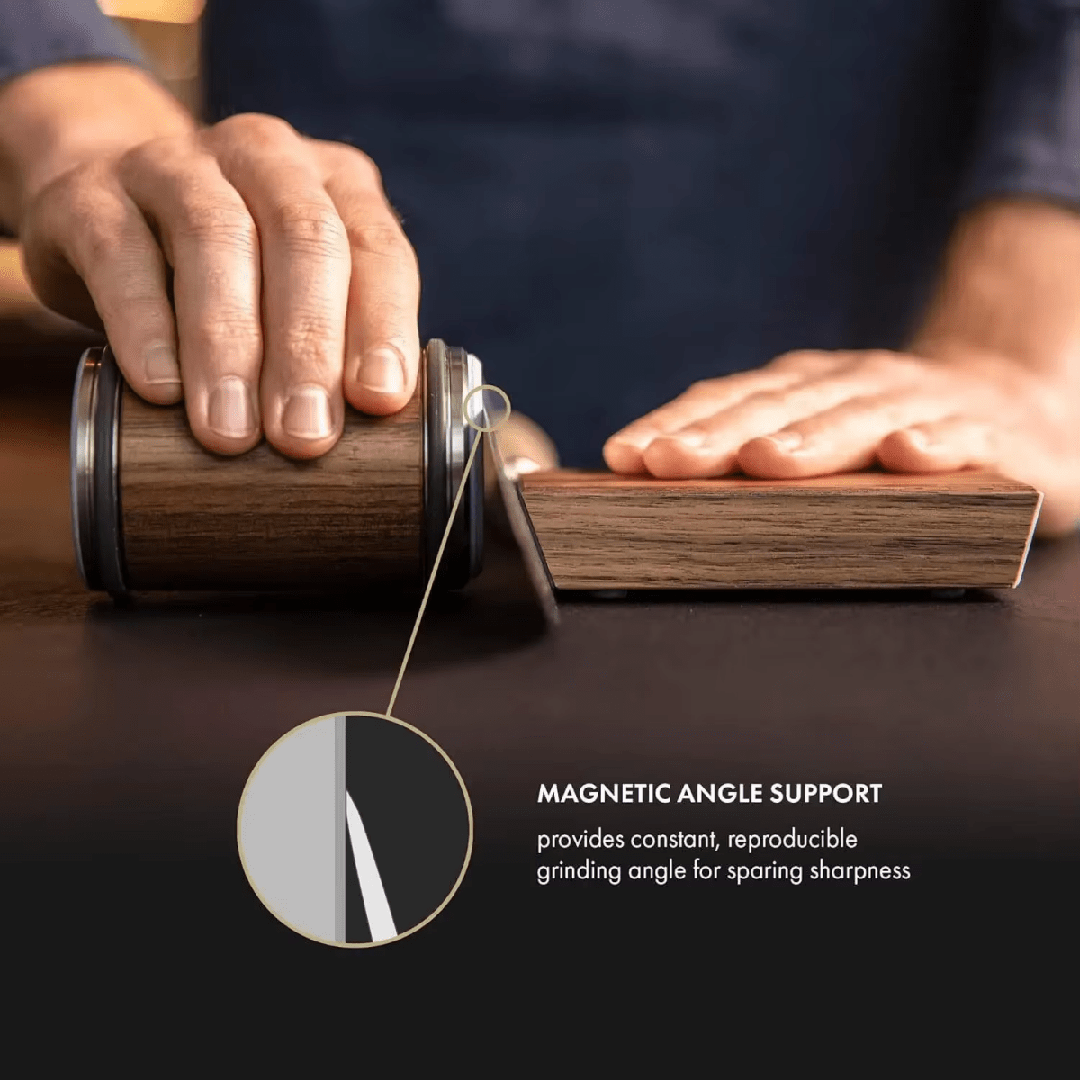 GlideSteel | Rolling Knife Sharpener – Precise Professional Edges Decoluxe.co.uk