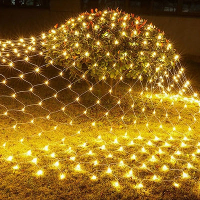 GlowNet | Outdoor LED Net – Easy Installation & Energy Saving Light Ropes & Strings Decoluxe.co.uk