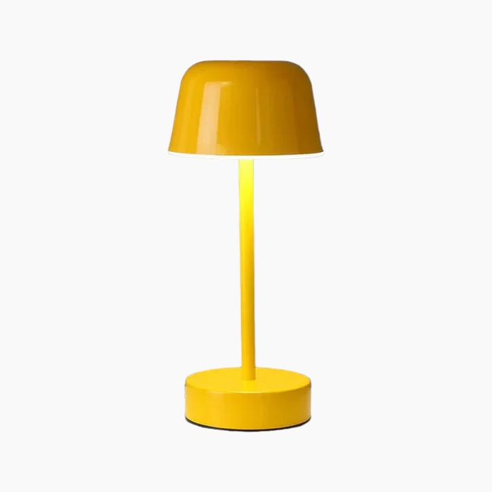 GlowPort | Table Lamp – Portable Lighting with Adjustable Glow Yellow 4.7 in x 11 in (12 cm x 28 cm) Decoluxe.co.uk