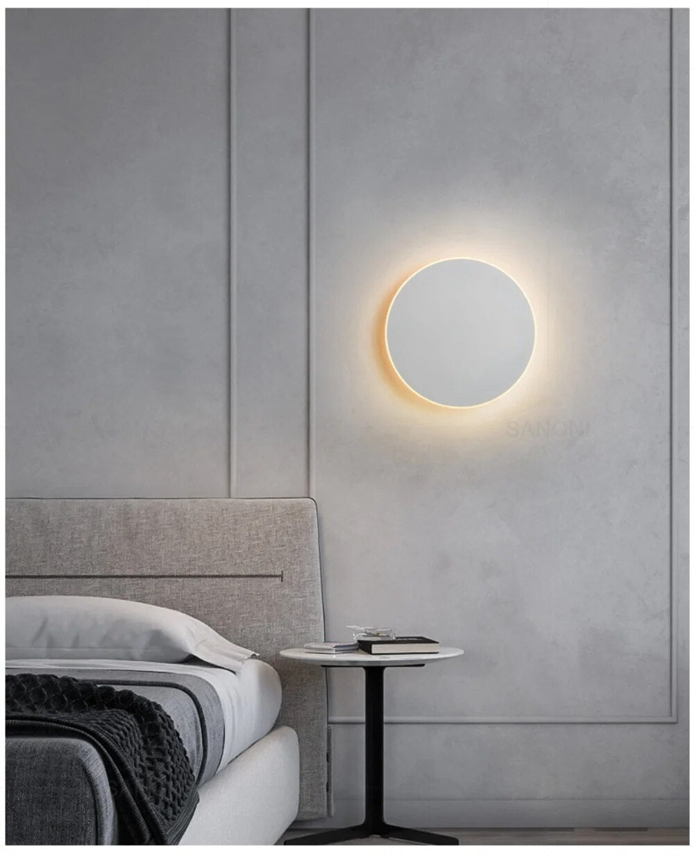 GlowSphere | LED Wall Light – Round Design & Modern Illumination Decoluxe.co.uk