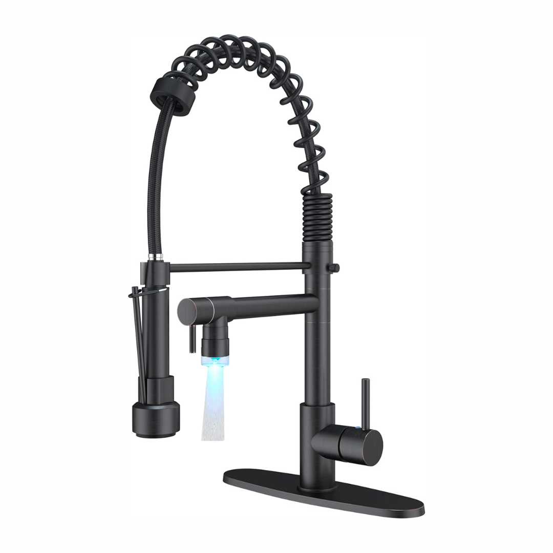 HydroFlex | Kitchen Tap – Stylish Flexible Spout for Modern Kitchens Kitchen Sink Faucets Decoluxe.co.uk