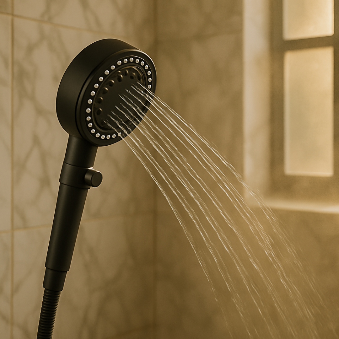 HydroLuxe | Showerhead – Spa Spray Modes & Water-Saving Design Handheld Shower Heads Decoluxe.co.uk