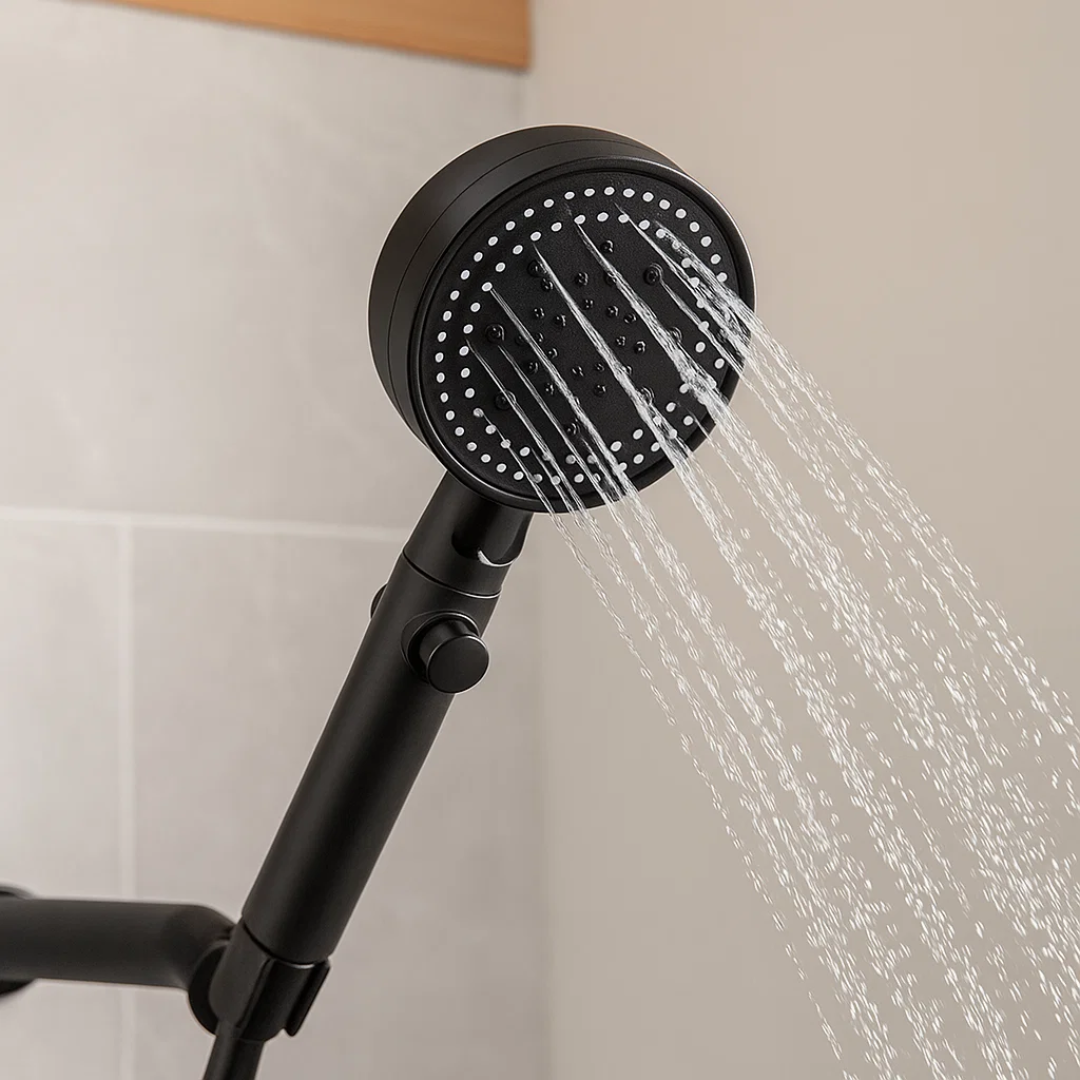 HydroLuxe | Showerhead – Spa Spray Modes & Water-Saving Design Handheld Shower Heads Decoluxe.co.uk