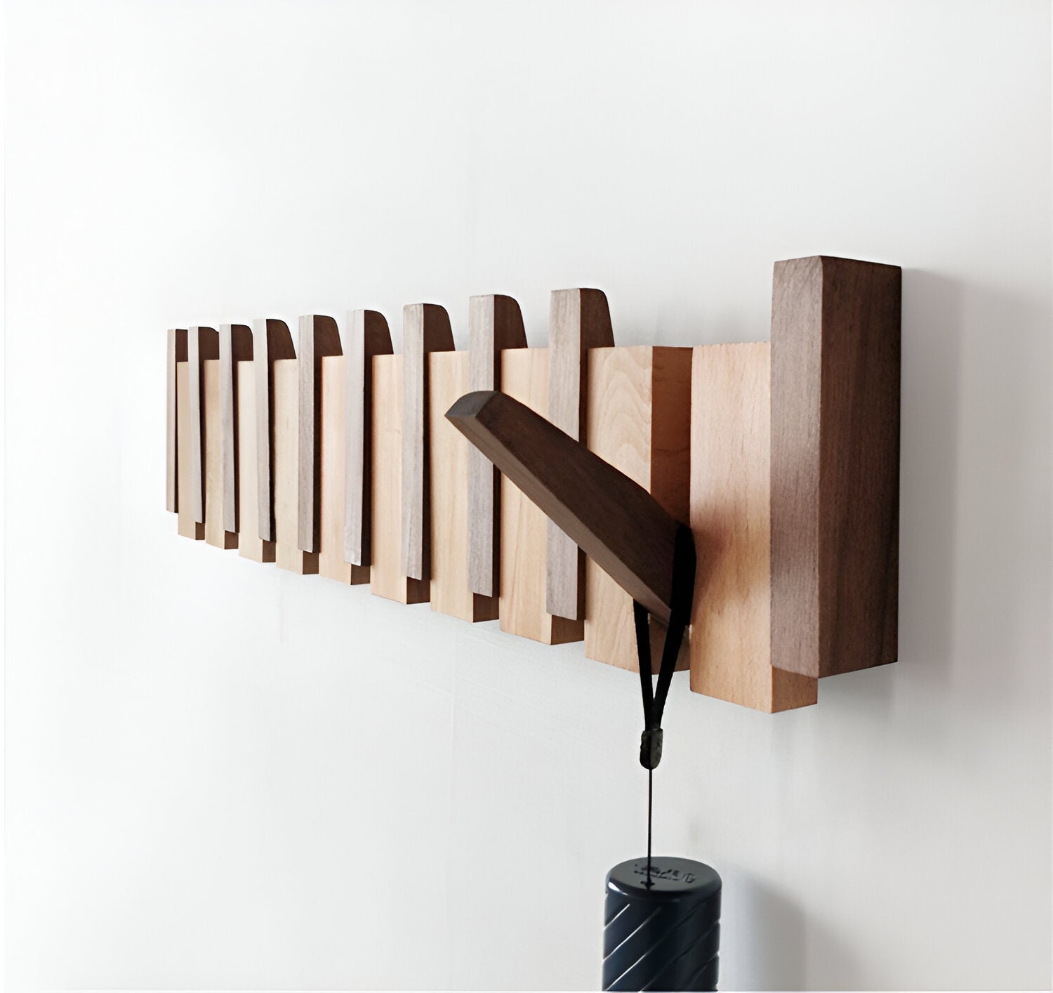 KeyHaven | Wall Shelf – Piano Design & Stylish Organisation Multi-layer wood Decoluxe.co.uk