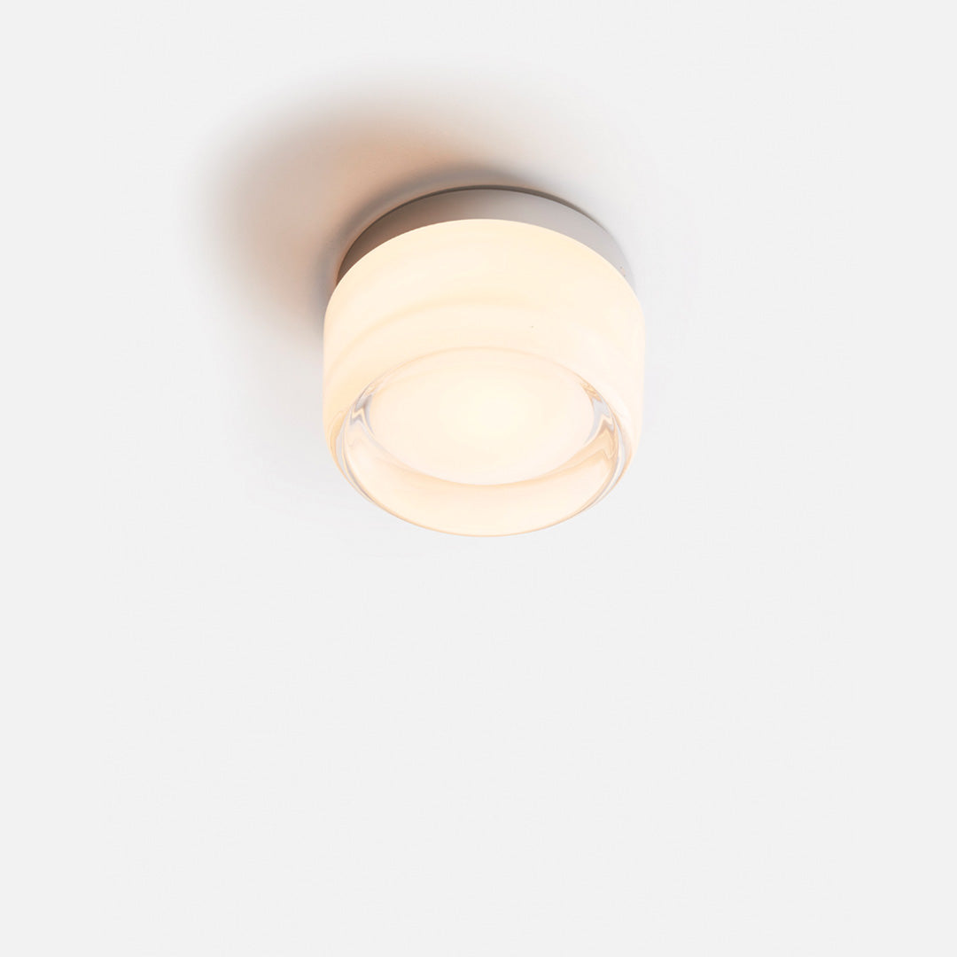 LumeCrest | LED Wall Light – Elegant Glass & Modern Metal Design Wall Light Fixtures Decoluxe.co.uk