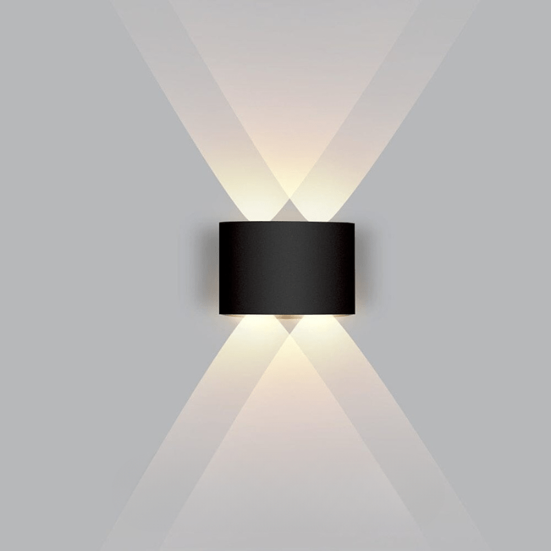 LumeGuard | LED Outdoor Wall Light – Weatherproof Modern Security Black 4W Decoluxe.co.uk