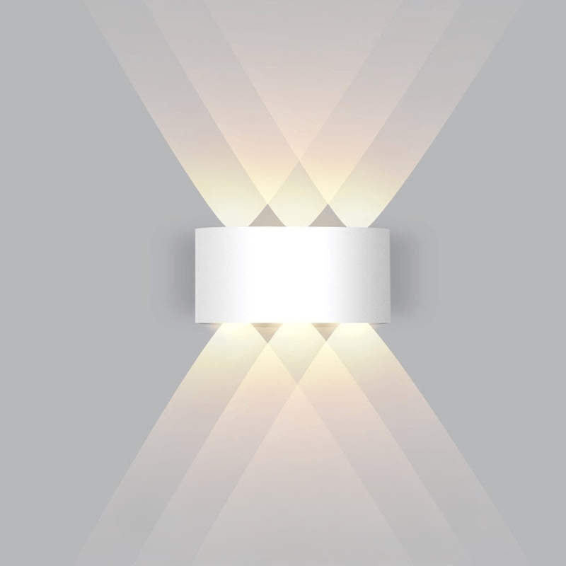 LumeGuard | LED Outdoor Wall Light – Weatherproof Modern Security White 6W Decoluxe.co.uk