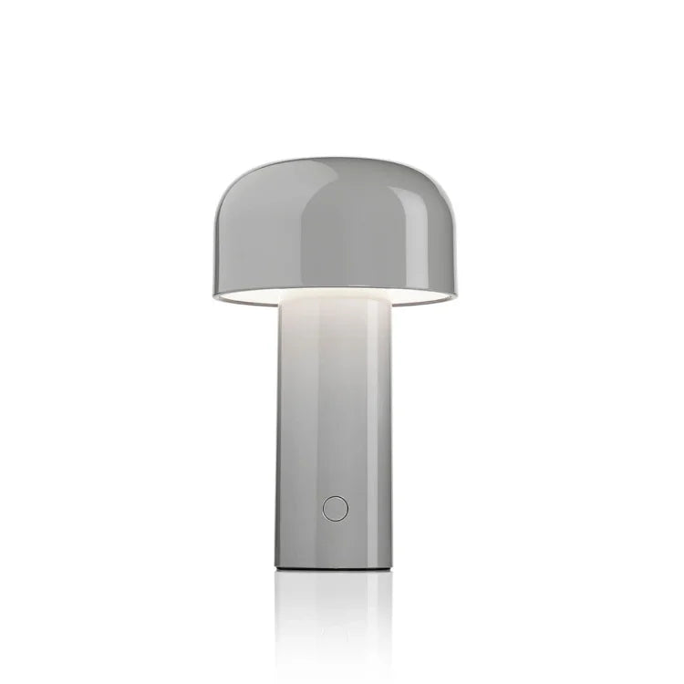 LumeHaven | LED Table Lamp – Portable & Elegant Lighting Grey 4.92 in × 8.27 in (12.5 cm × 21 cm) Decoluxe.co.uk