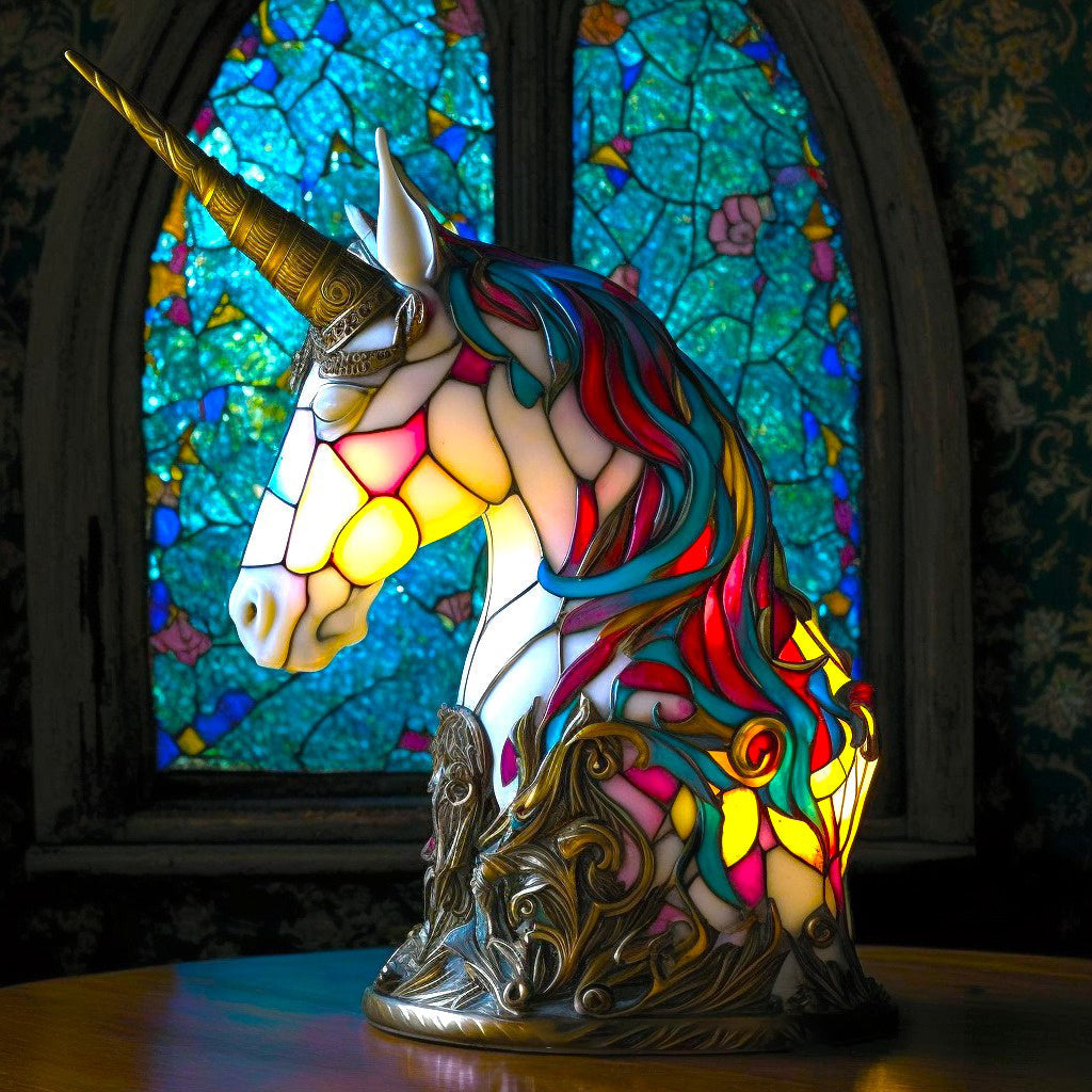 LumiArte | Artistic LED Lamp – Timeless Elegance & Modern Design Unicorn 4.72 x 2.8 x 5.9 inches (12cm × 7cm × 15cm) Table Lamps Decoluxe.co.uk