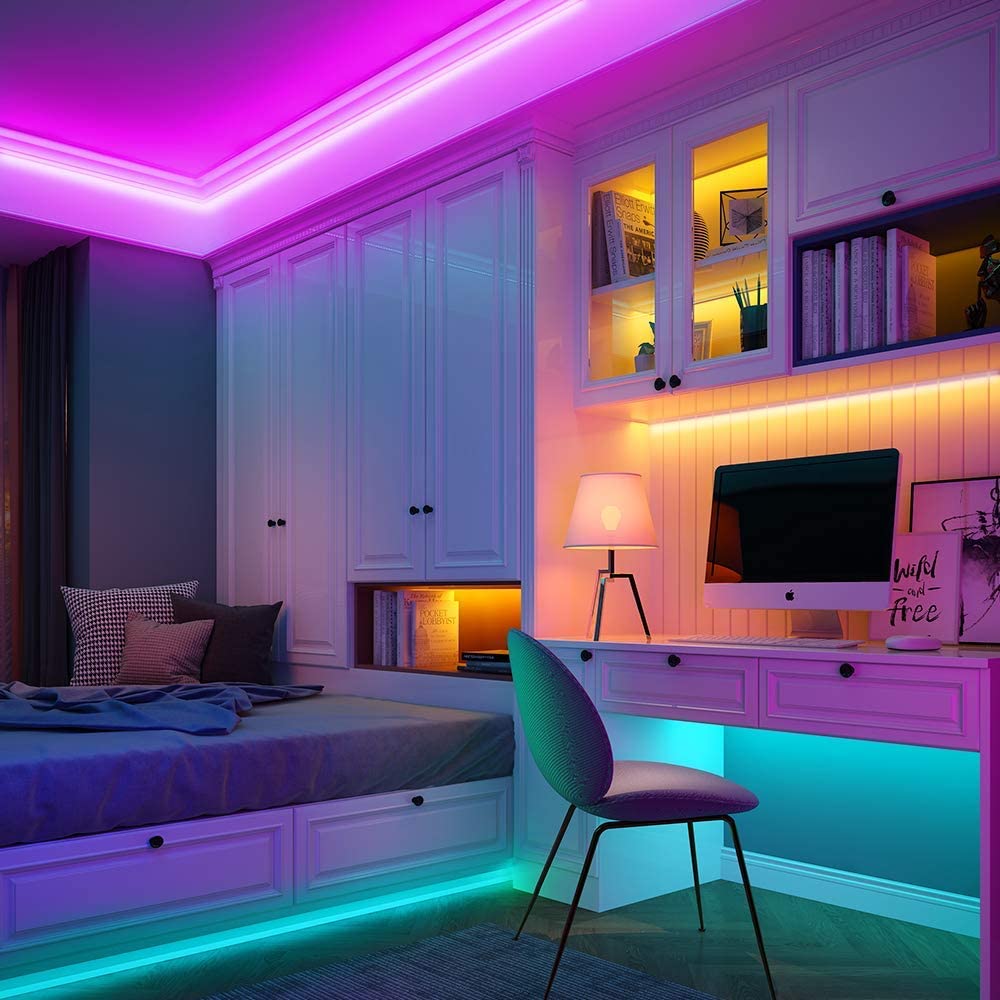 LumiFlex | RGB LED Strip – Customisable Indoor Lighting with Remote Control Light Ropes & Strings Decoluxe.co.uk