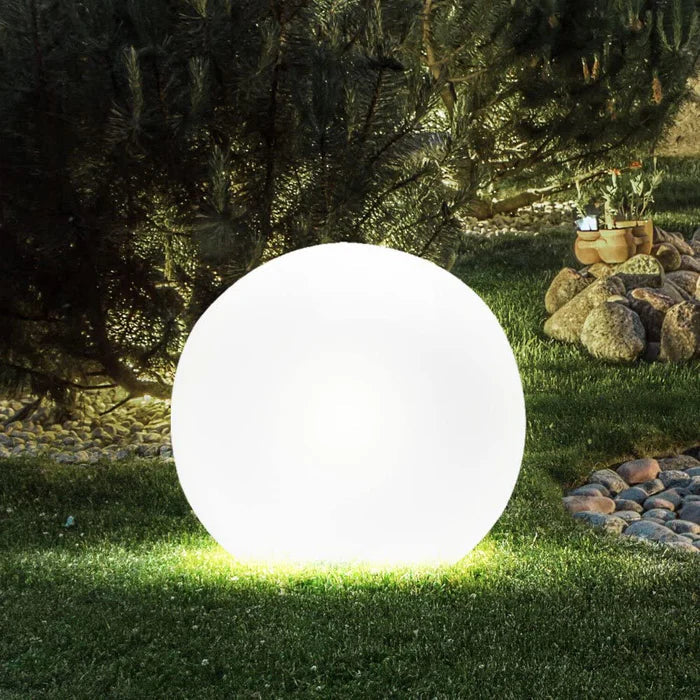 LuminAura | Spherical LED Garden Light – 16-Colour Ambient Glow Landscape Pathway Lighting Decoluxe.co.uk