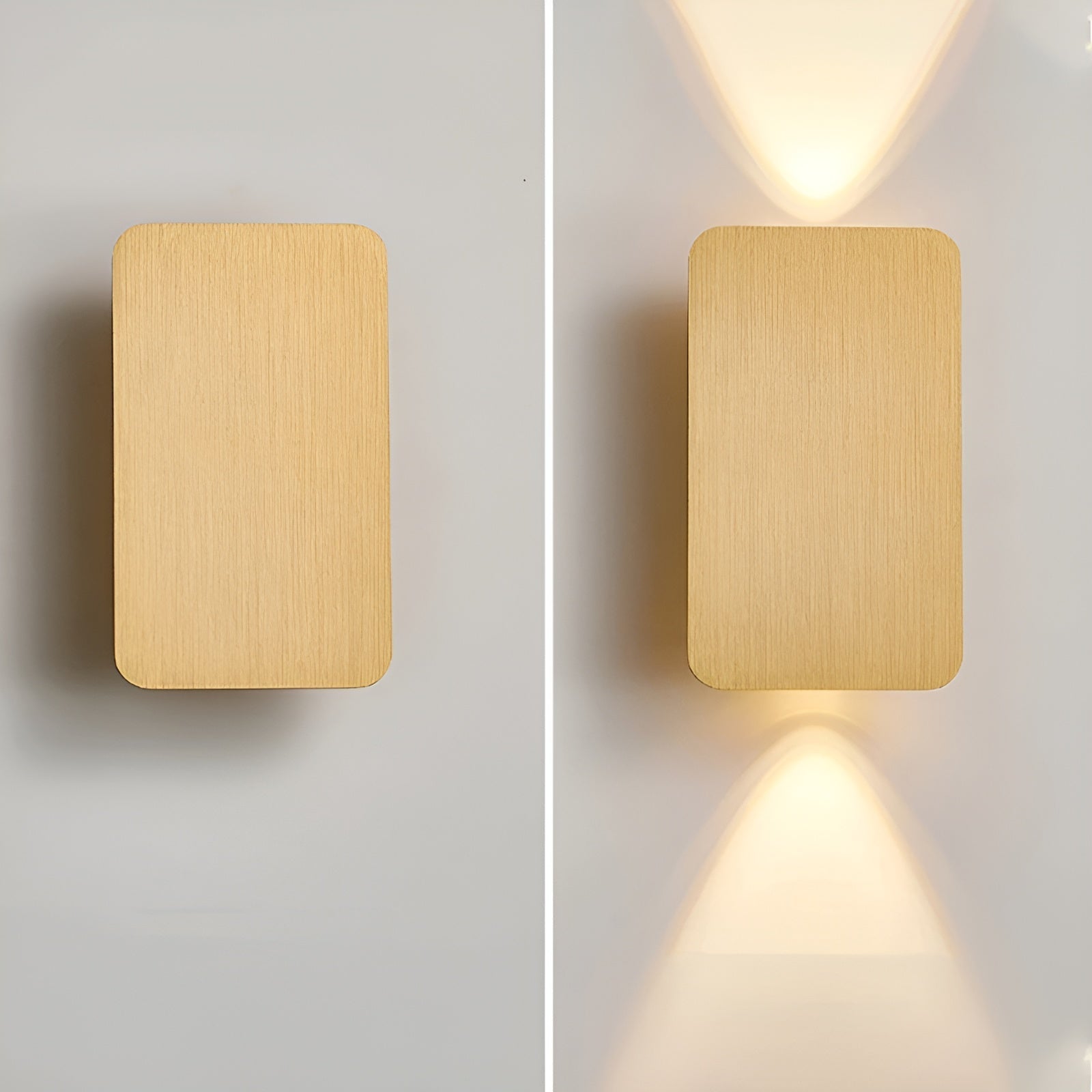 LustraBeam | LED Wall Light – Up & Down Minimalist Glow Decoluxe.co.uk