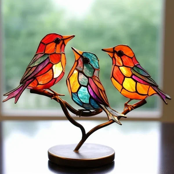 GlassWing | Decorative Glass Birds – Artistic Luxury Home Accent