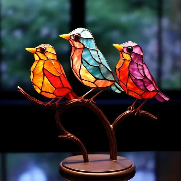 GlassWing | Decorative Glass Birds – Artistic Luxury Home Accent