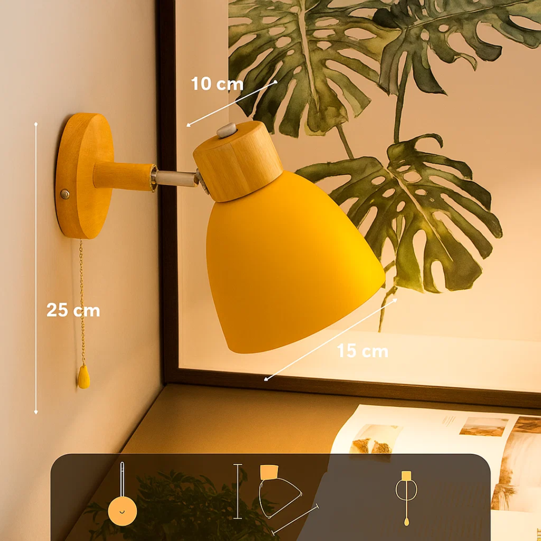 NordBright | Wall Light – Adjustable Scandinavian Design Decoluxe.co.uk