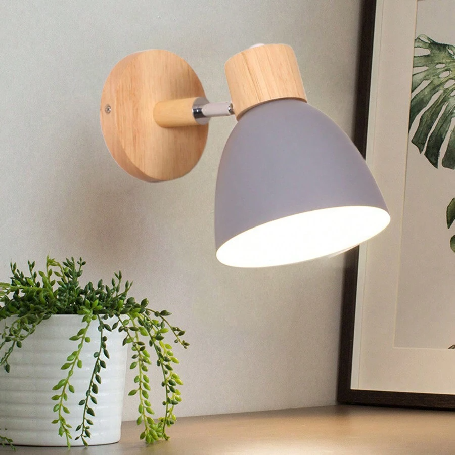 NordBright | Wall Light – Adjustable Scandinavian Design Grey 10 × 6 × 4 in (25cm × 15cm × 10cm) Decoluxe.co.uk
