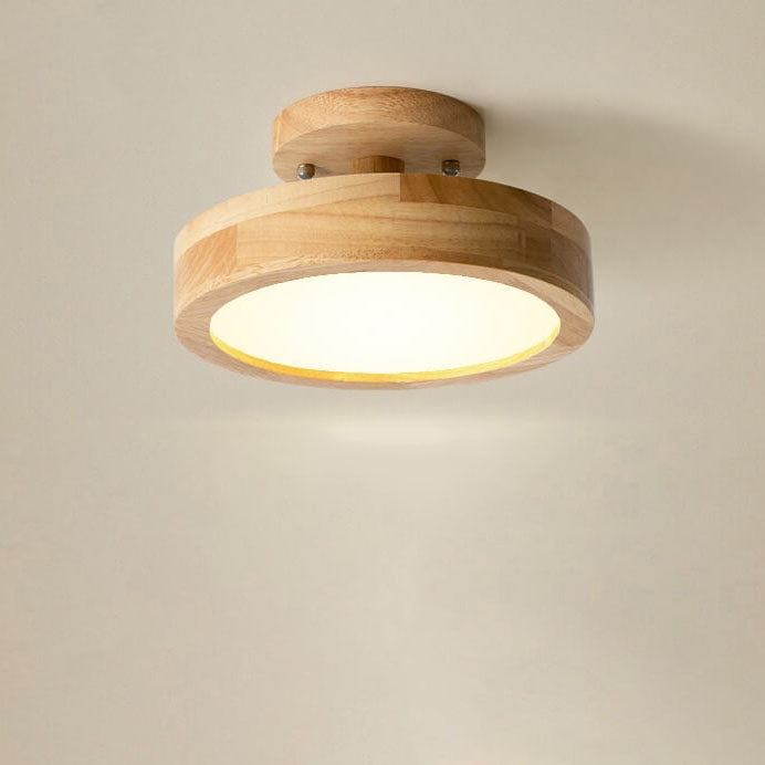 NordicAura | Wooden Ceiling Lamp – Energy-Saving Integrated LED Ceiling Light Fixtures Decoluxe.co.uk