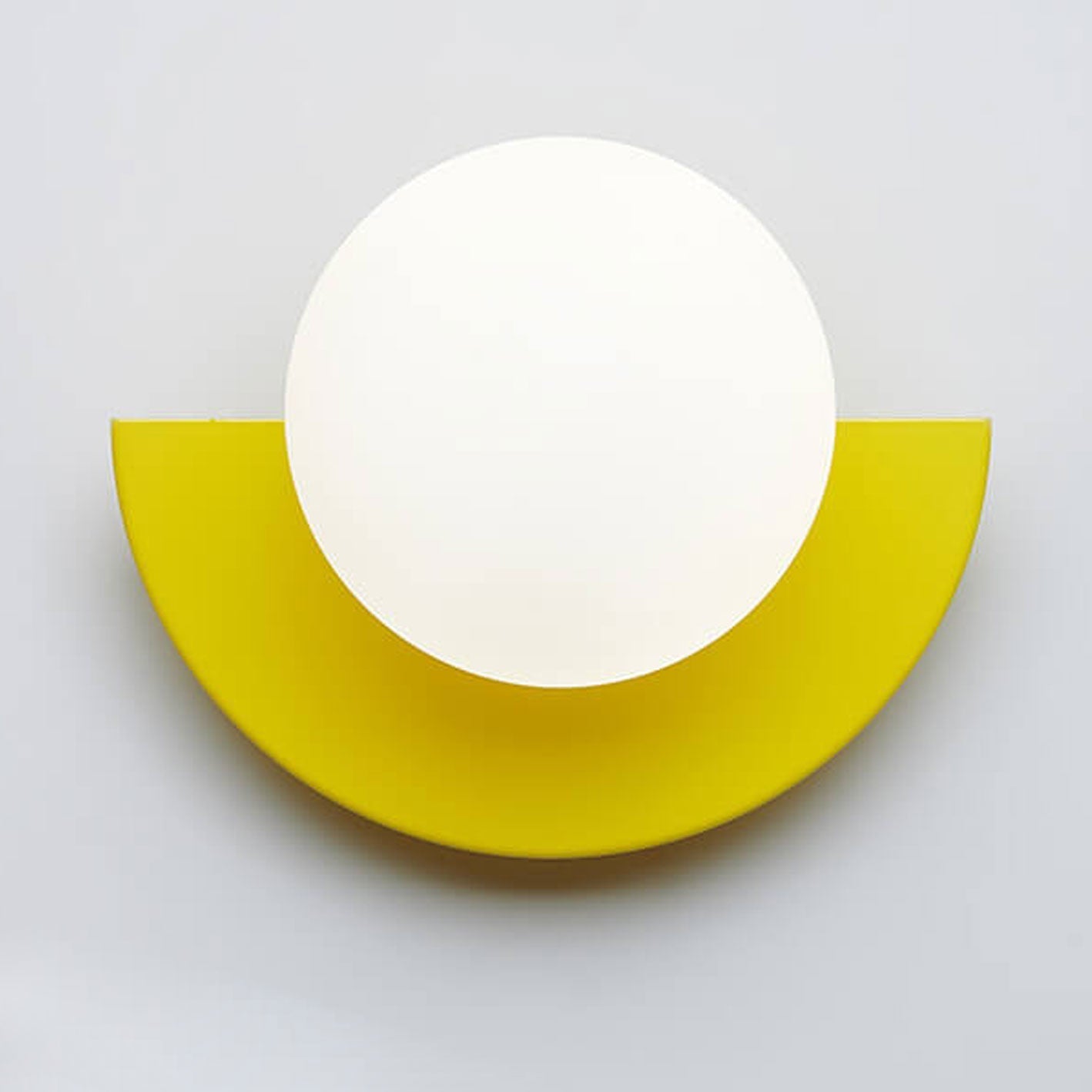 OrbitaLux | Modern Wall Sconce – Vibrant LED Bedroom Light Yellow Warm Light Wall Light Fixtures Decoluxe.co.uk