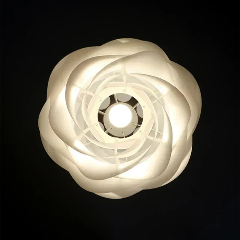 PetalGleam | Ceiling Light – Artistic Layered Design with LED Glow Decoluxe.co.uk