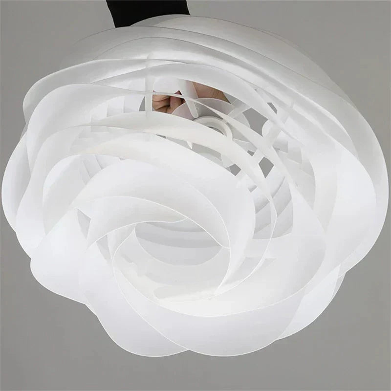 PetalGleam | Ceiling Light – Artistic Layered Design with LED Glow Decoluxe.co.uk