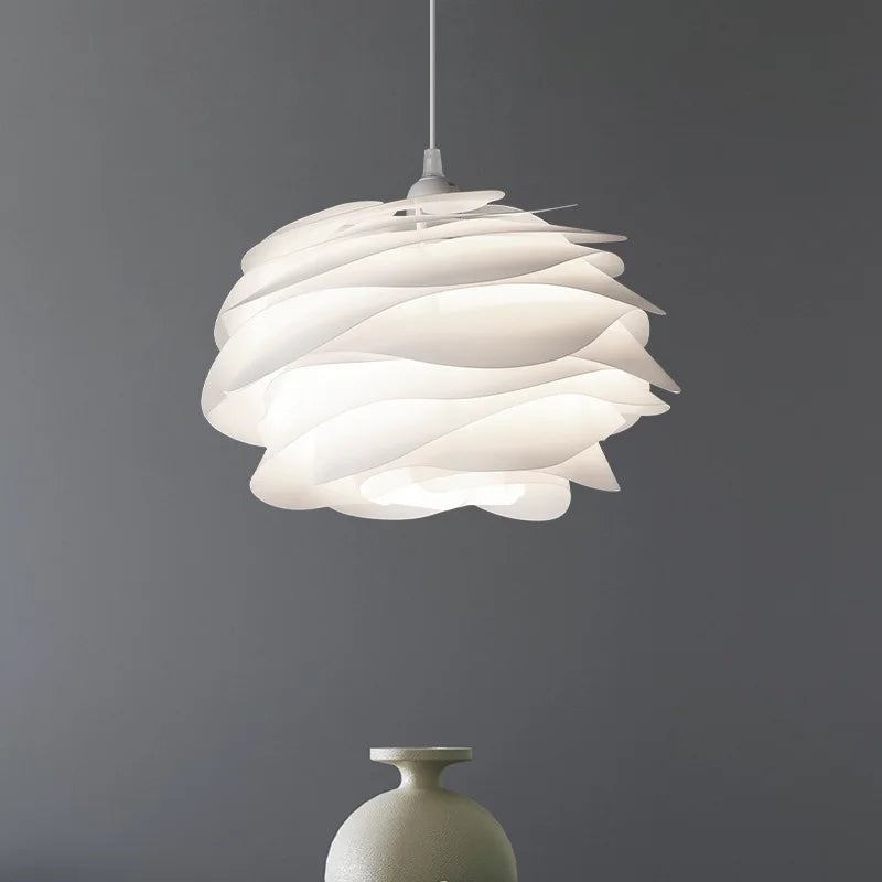 PetalGleam | Ceiling Light – Artistic Layered Design with LED Glow Cool White Ceiling Light Fixtures Decoluxe.co.uk