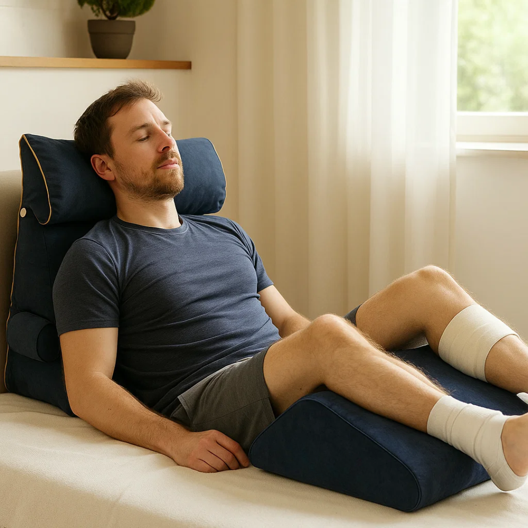 PostureEase | Orthopaedic Cushion – Enhanced Comfort & Posture Support Chair & Sofa Cushions Decoluxe.co.uk