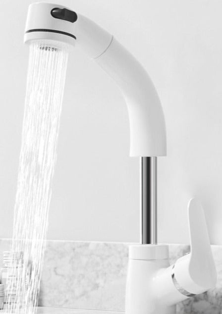 PureFlow | Bathroom Mixer Tap – Flexible Spout & Quick Setup Bathroom Sink Faucets Decoluxe.co.uk