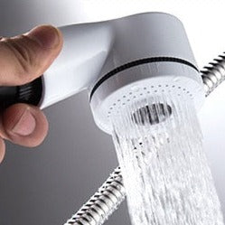 PureFlow | Bathroom Mixer Tap – Flexible Spout & Quick Setup Bathroom Sink Faucets Decoluxe.co.uk