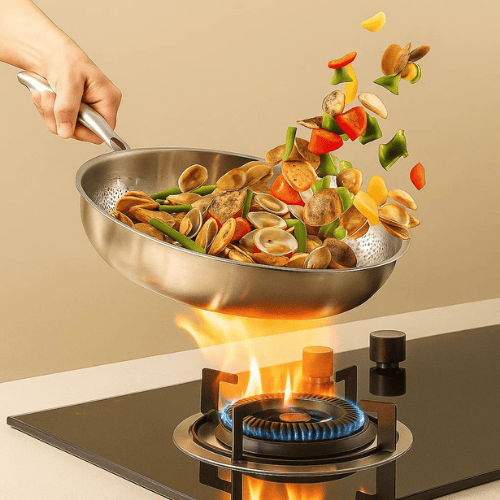PureSear | Stainless Steel Frying Pan – Professional Natural Searing Decoluxe.co.uk